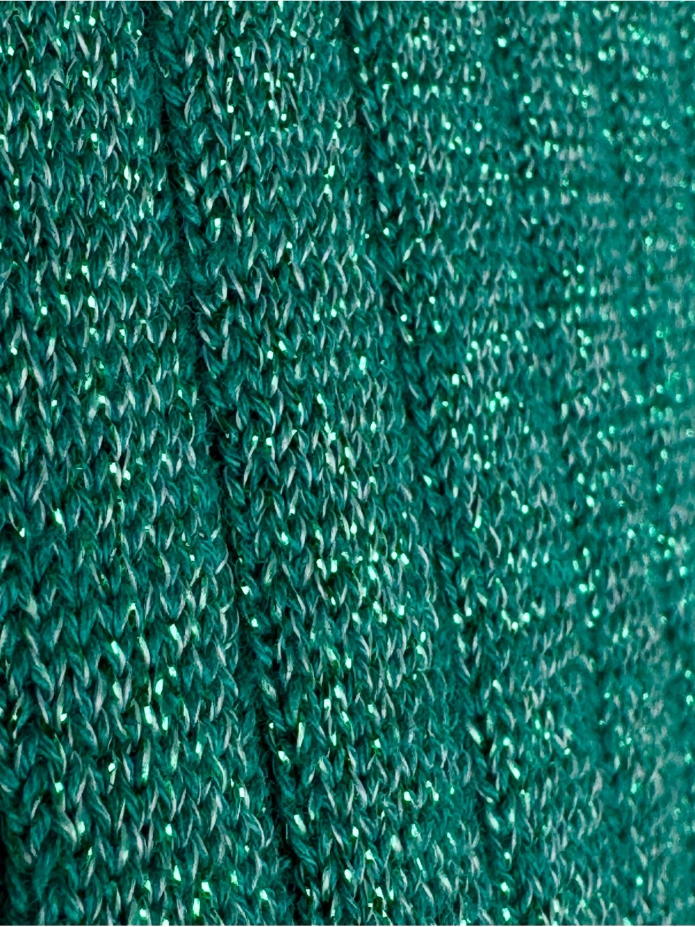 House of Harlow 1960 Mercury Knit Maxi Dress Aquamarine w/ Metallic Thread Small - Picture 7 of 9